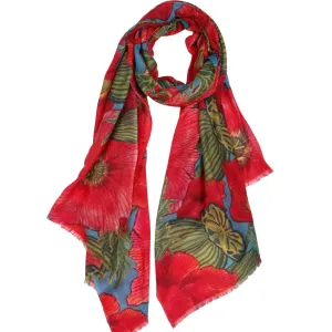 Merino/Silk Scarf - W23-34