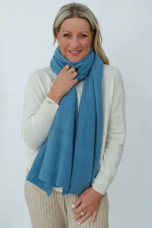 MerinoSnug - Mansfield Alpaca Wool Knitted Wrap - Australian Made