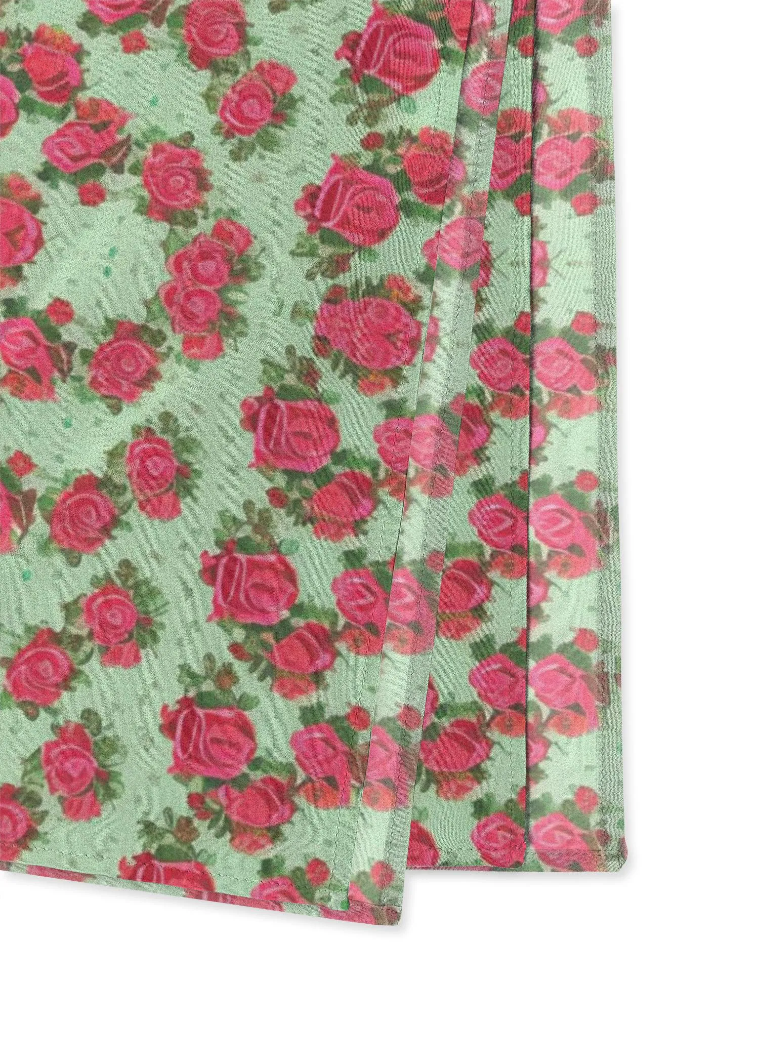 mid century retro floral