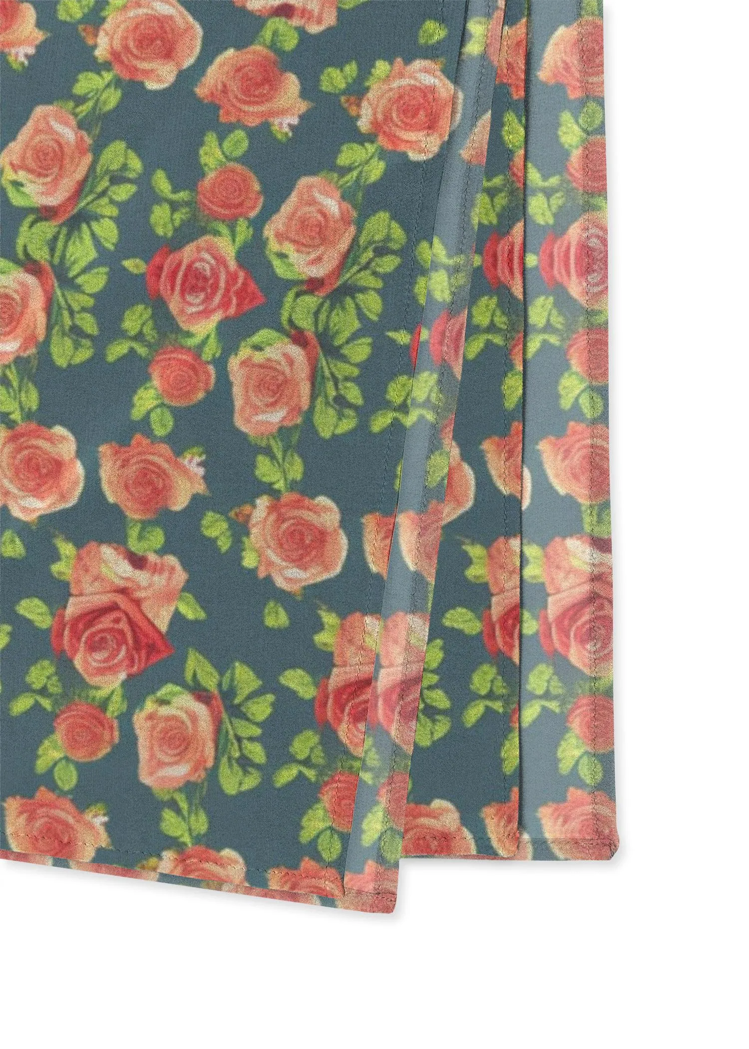 mid century retro floral