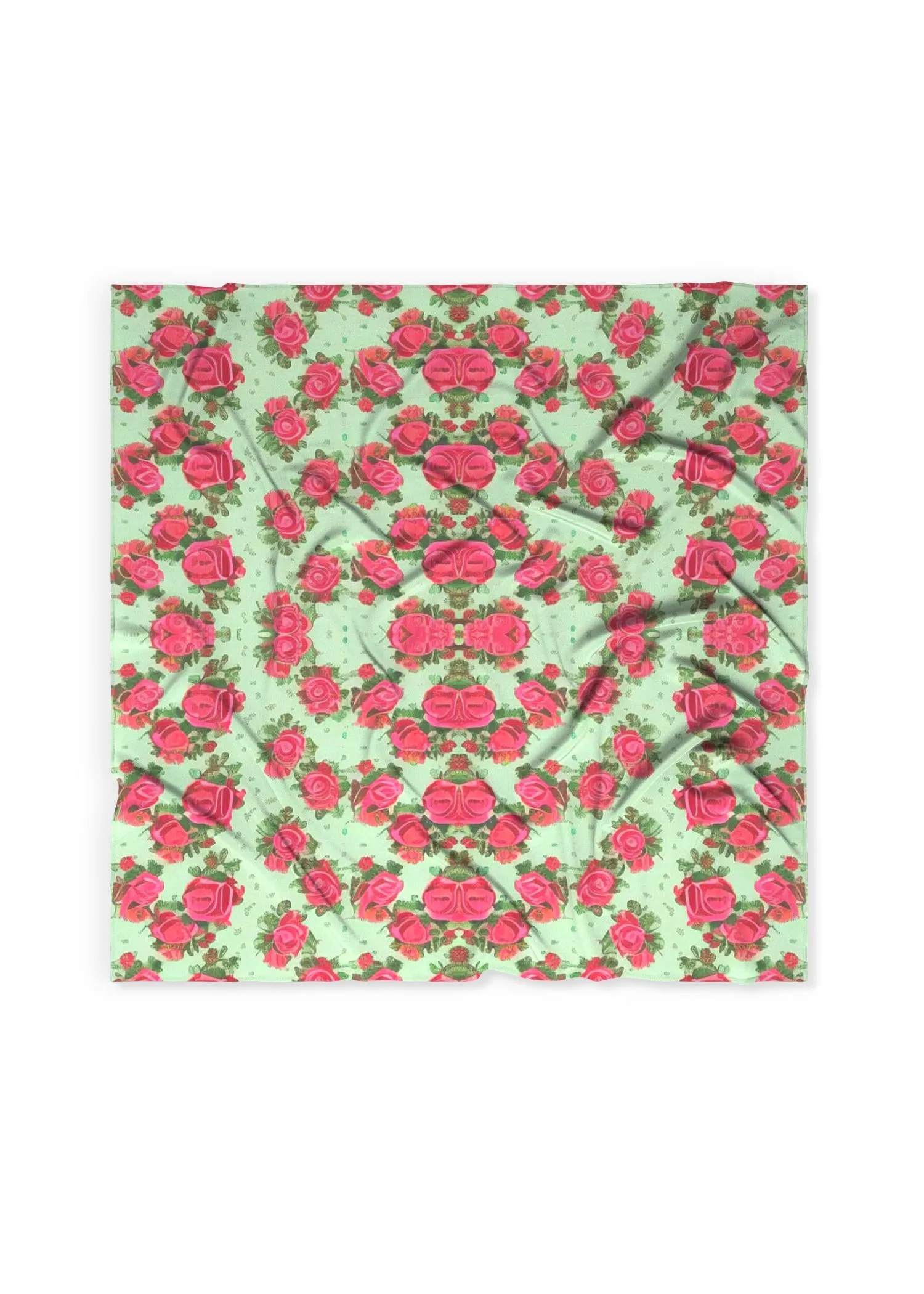 mid century retro floral