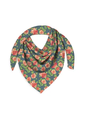 mid century retro floral