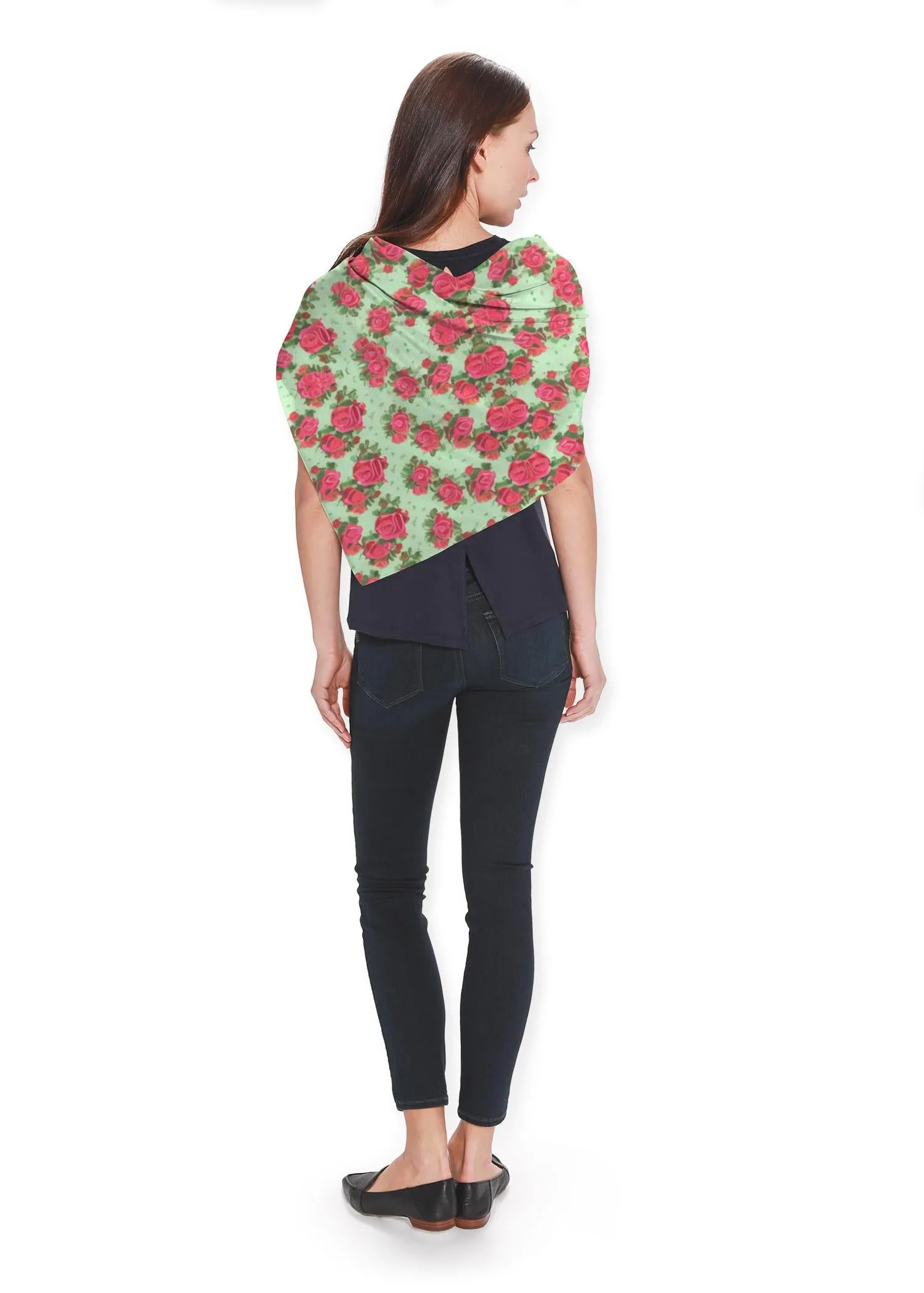 mid century retro floral