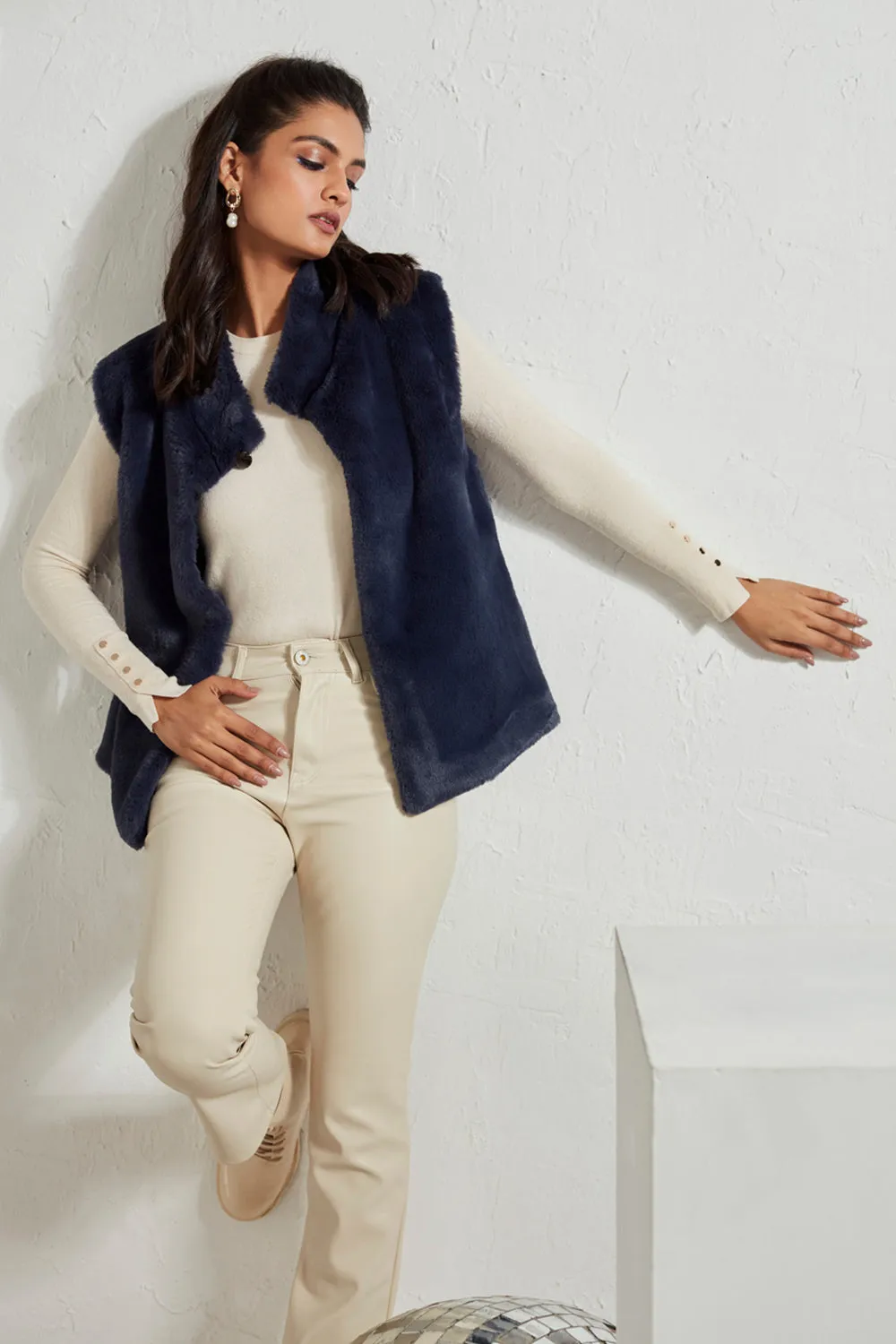 Mock Collar Jacket