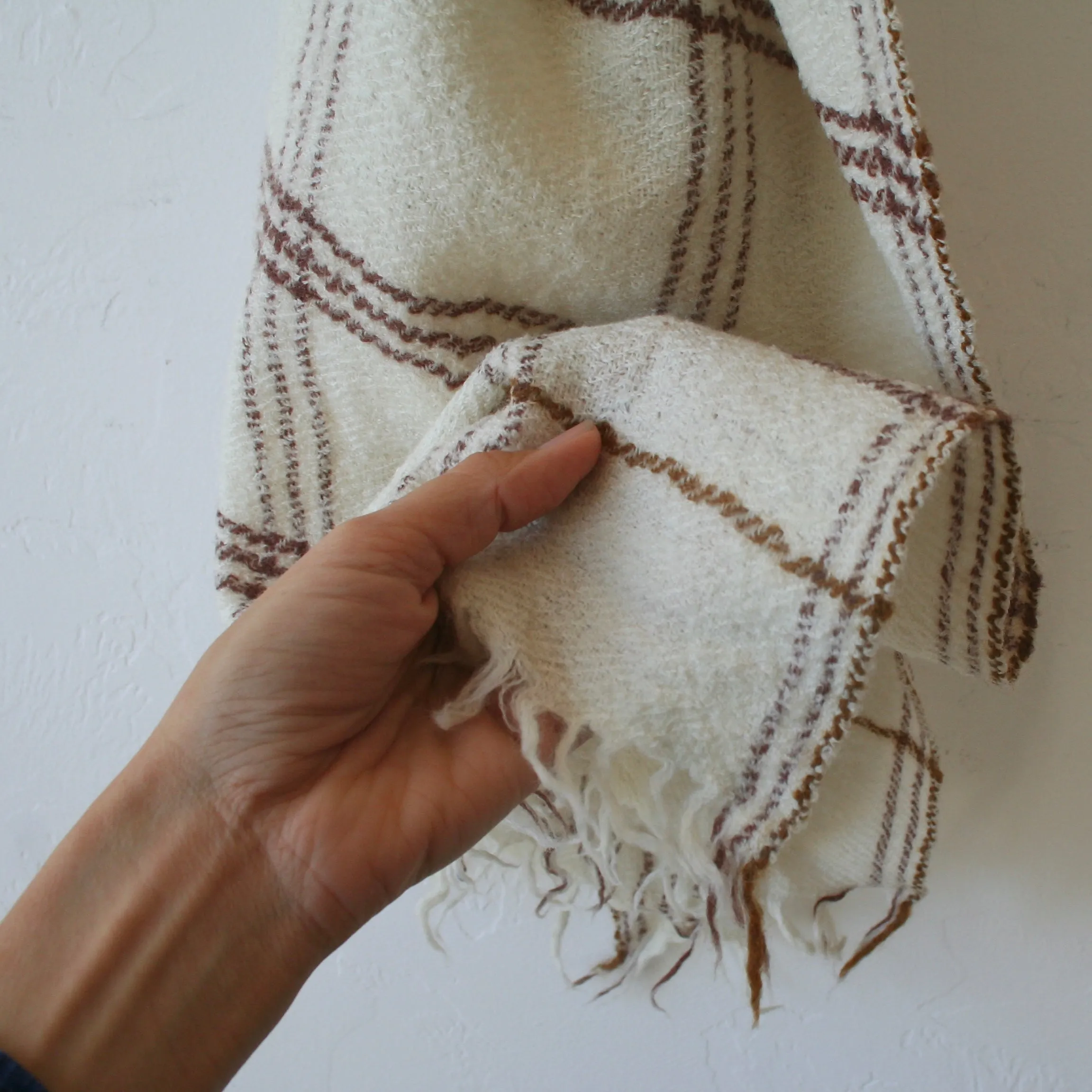 Moismont Wool Plaid Scarves - 3 Color Options
