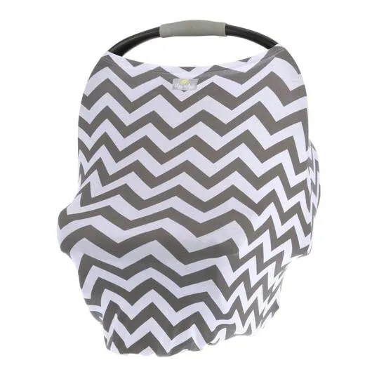 MOM BOSS 4-IN-1 MULTI-USE NURSING COVER, CAR SEAT COVER, SHOPPING CART COVER AND INFINITY SCARF