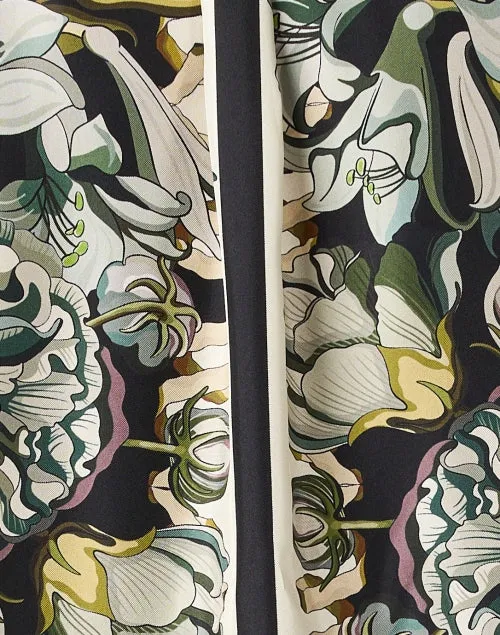 Multi Print Silk Shirt