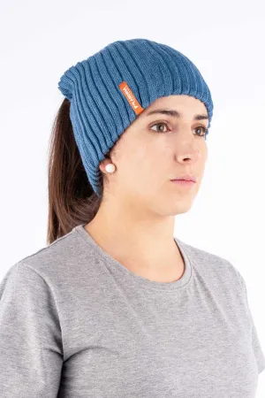 Multi Silk & Baby Alpaca Hat - Reversible