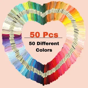 Multicolor Embroidery Thread Set