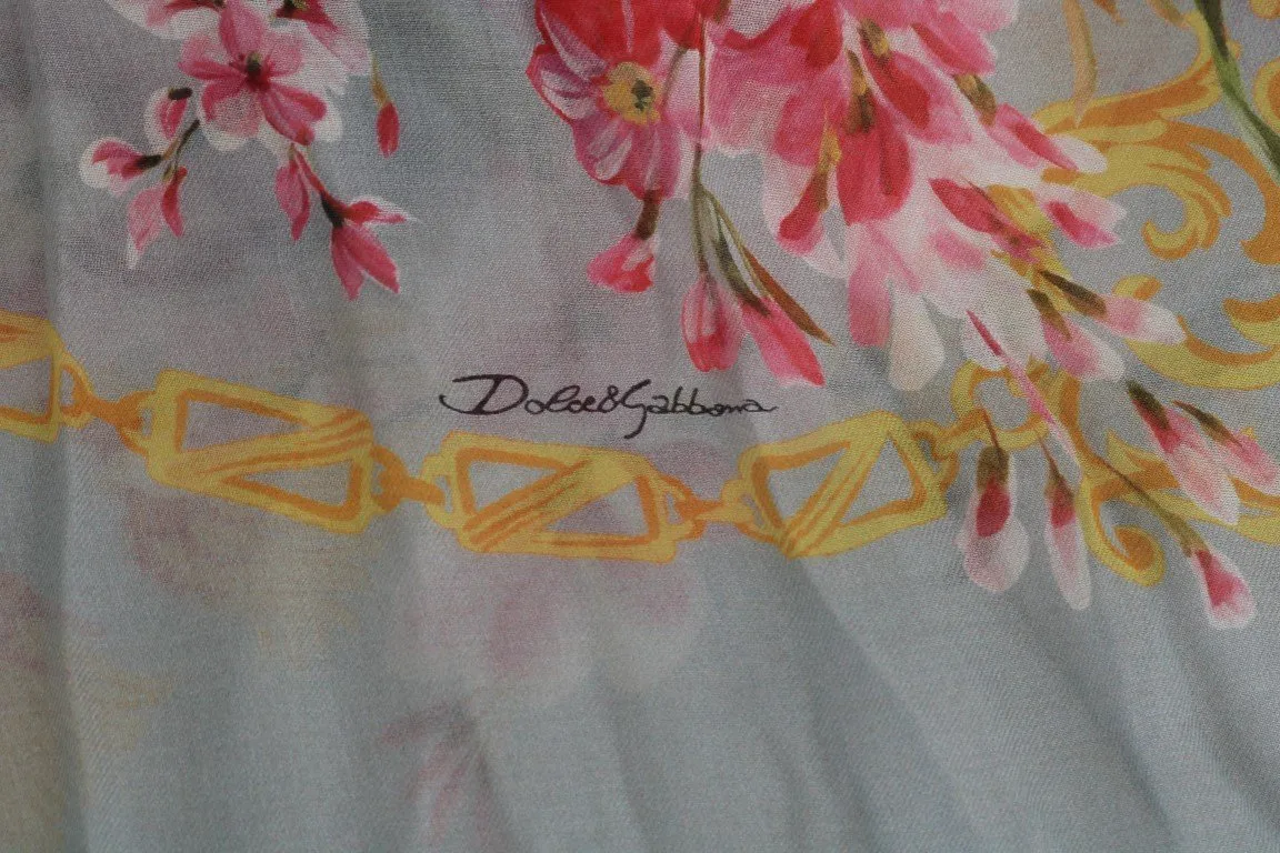 Multicolor Floral Sicily Scarf