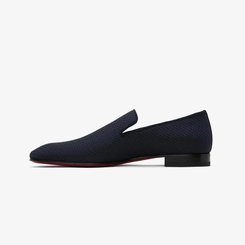 Navy Dandelion Loafers