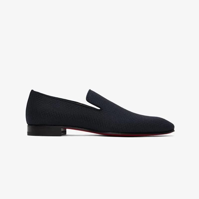 Navy Dandelion Loafers