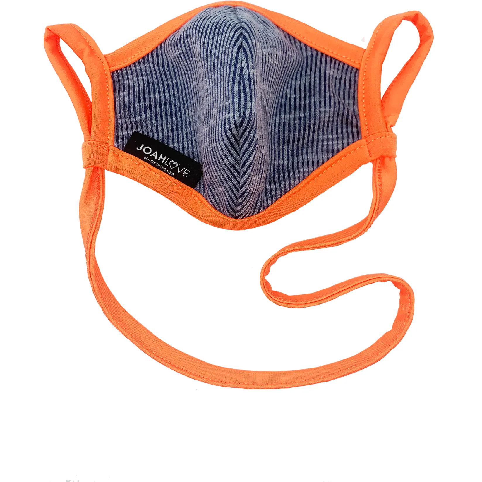 Navy Rib | Orange Infinity