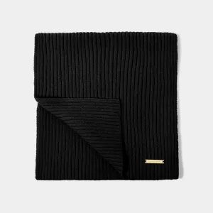 NEW SEASON - Katie Loxton - Knitted Scarf - Black