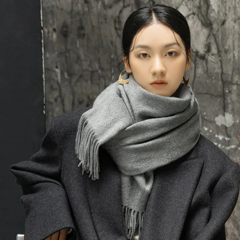 New Women's Cashmere Scarf | Winter Wool Pashmina Wrap | Elegant & Warm Design | EnigmaParis