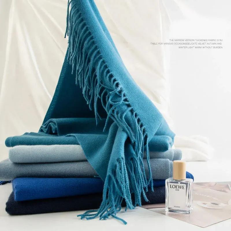 New Women's Cashmere Scarf | Winter Wool Pashmina Wrap | Elegant & Warm Design | EnigmaParis