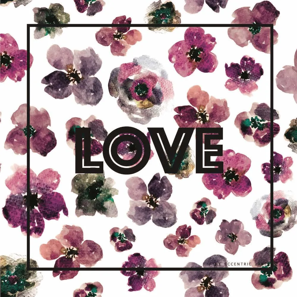 No. 4 Love Floral Scarf