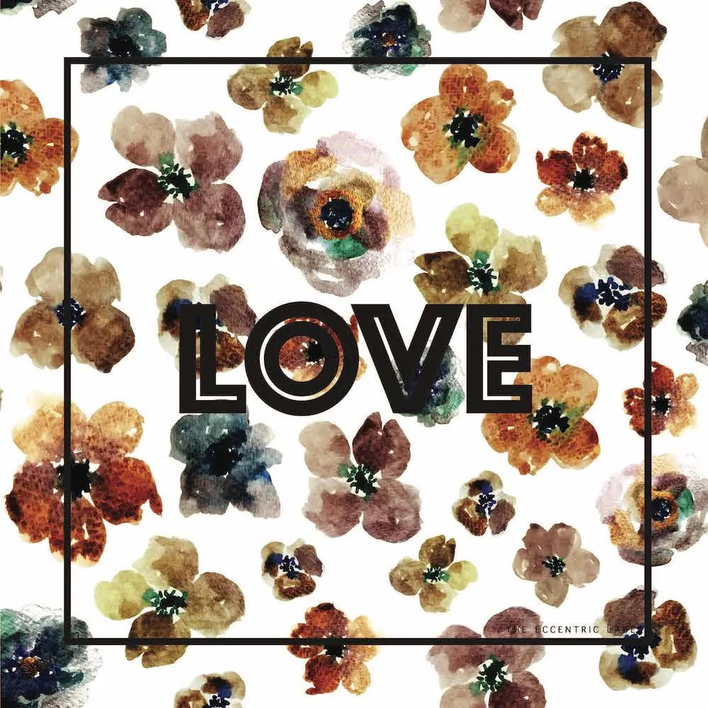 No. 4 Love Floral Scarf