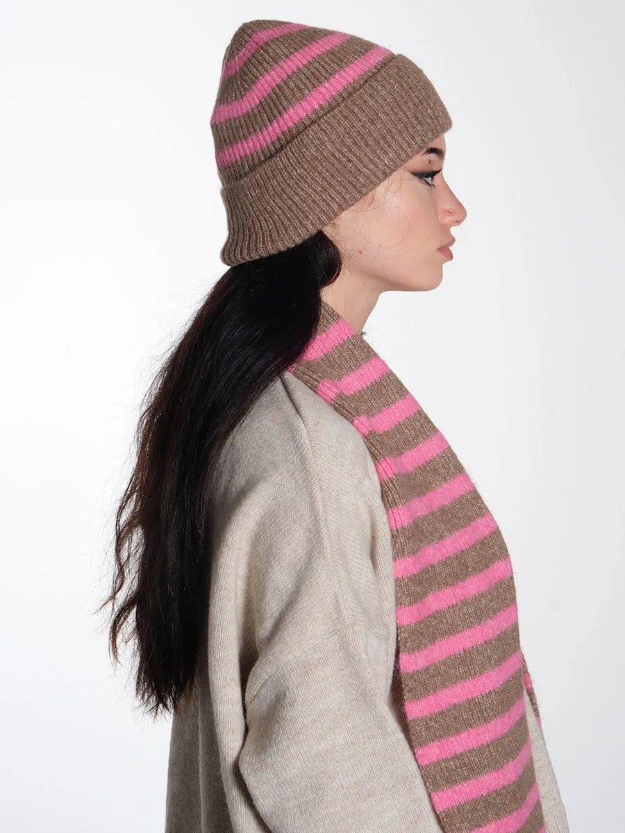 Nudaria Knitted Scarf - Sesame
