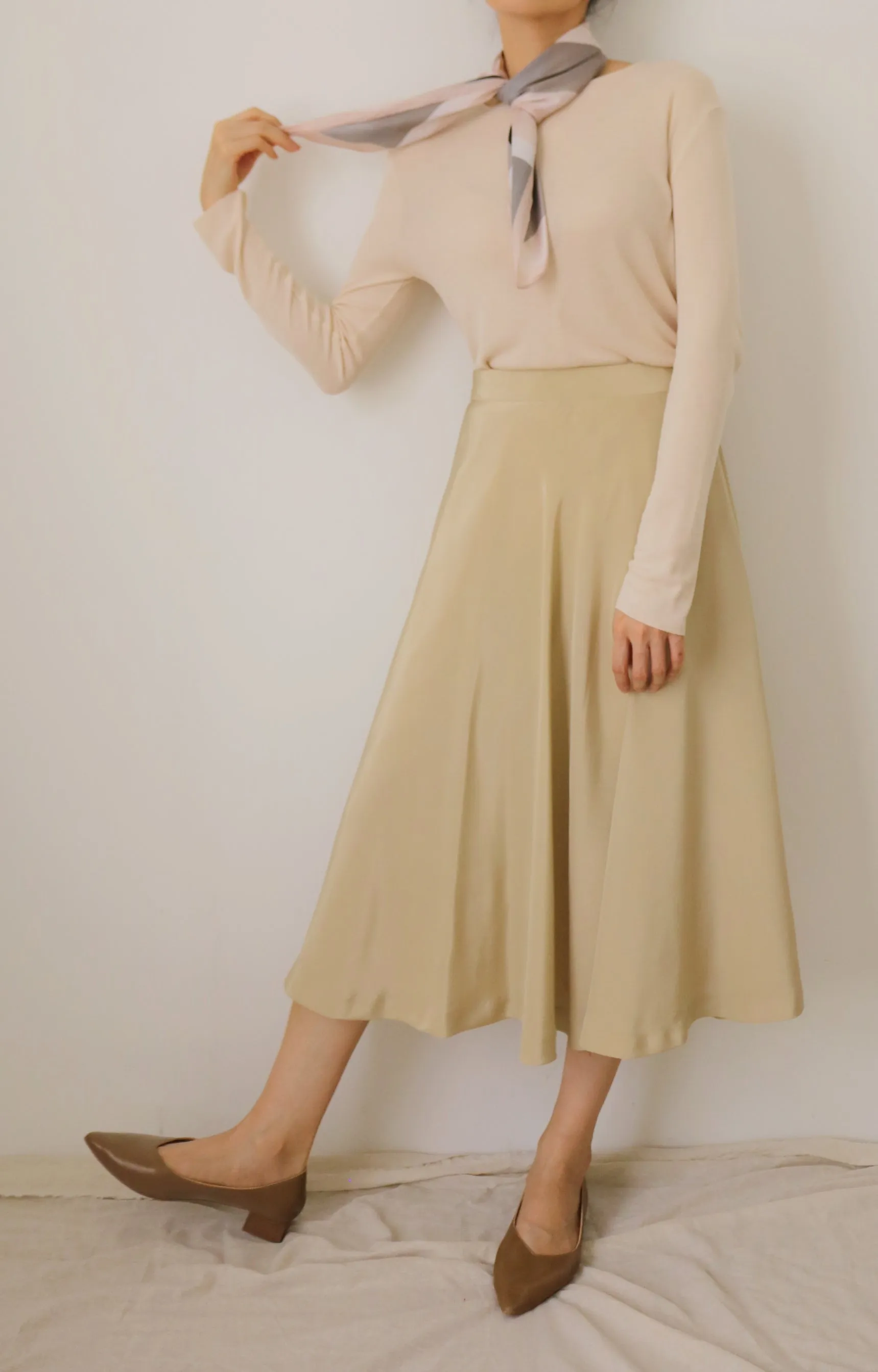 Nude Scarf