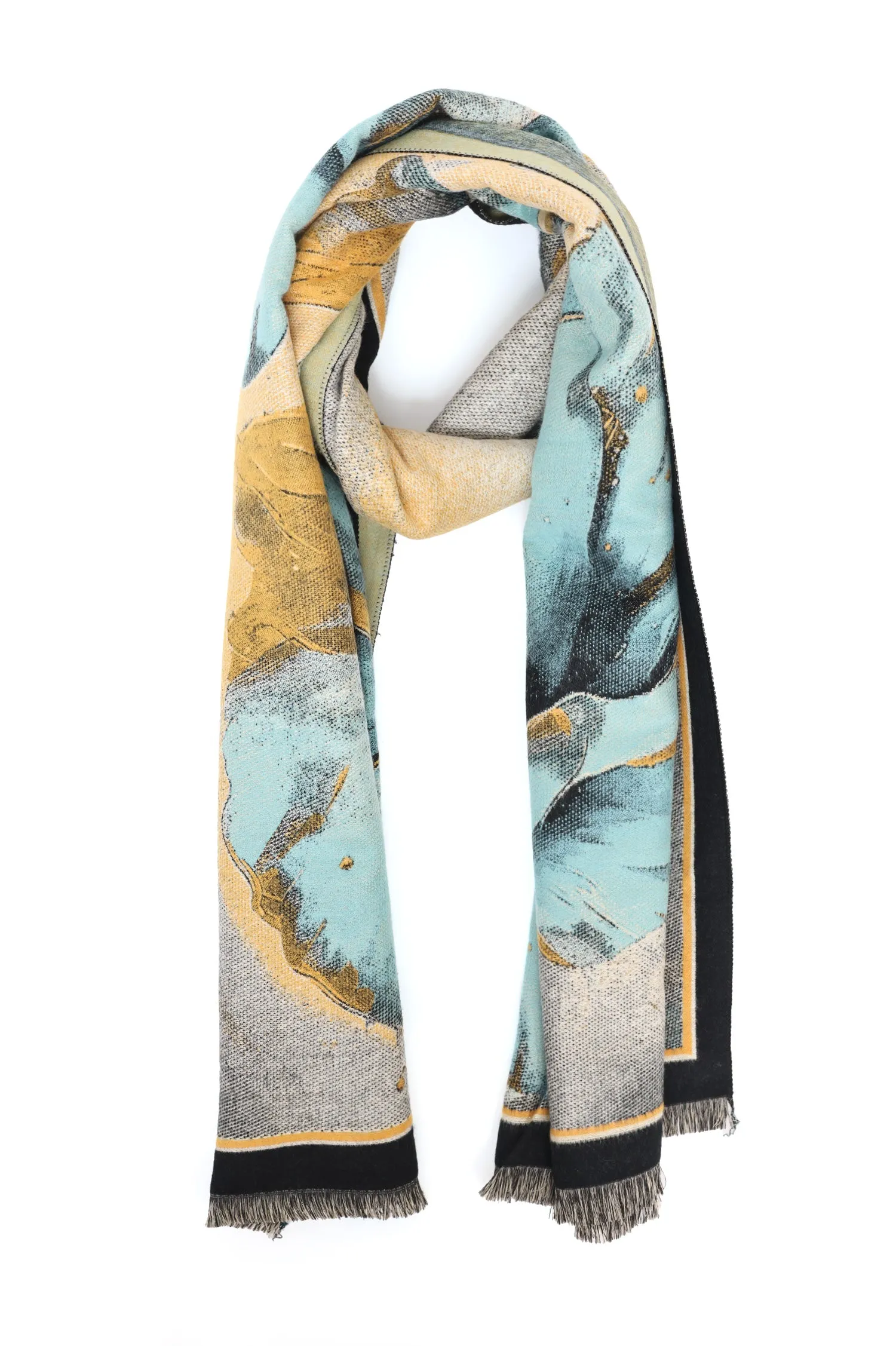 OCEAN BLOOM SCARF