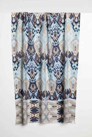 Oceana Ikat Print Scarf