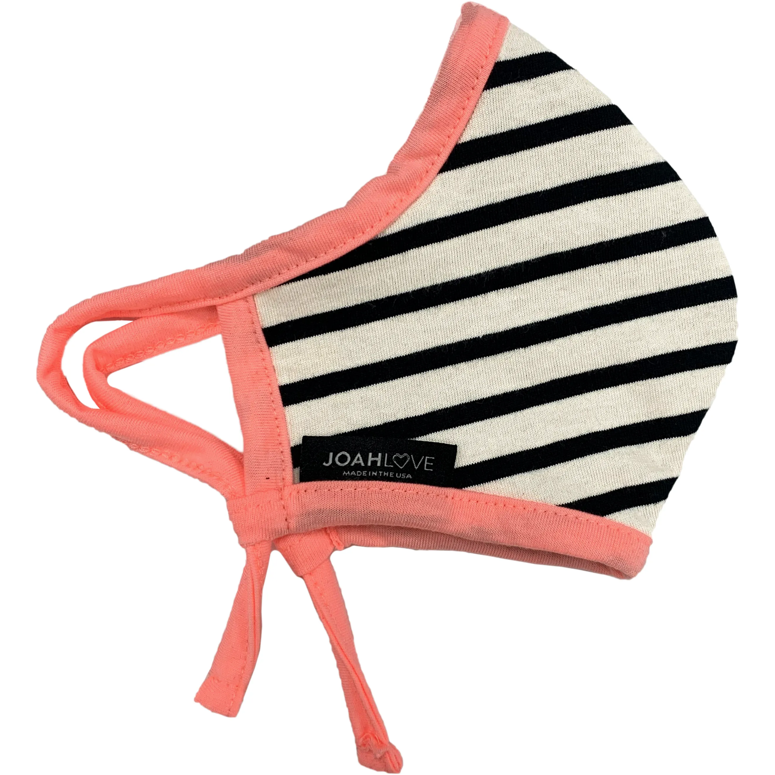 Off White Stripe | Coral