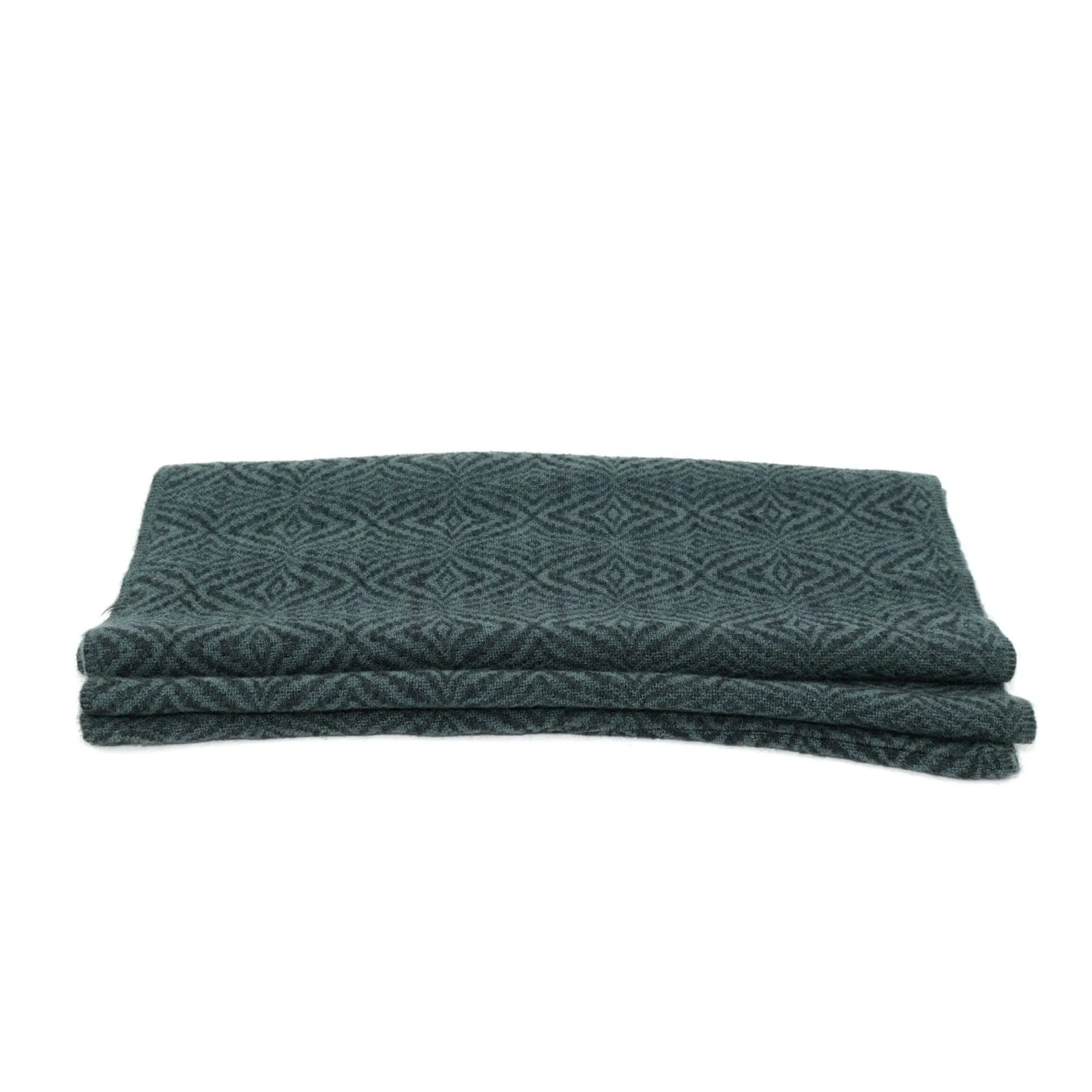 Olive Green Alpaca Infinity Scarf