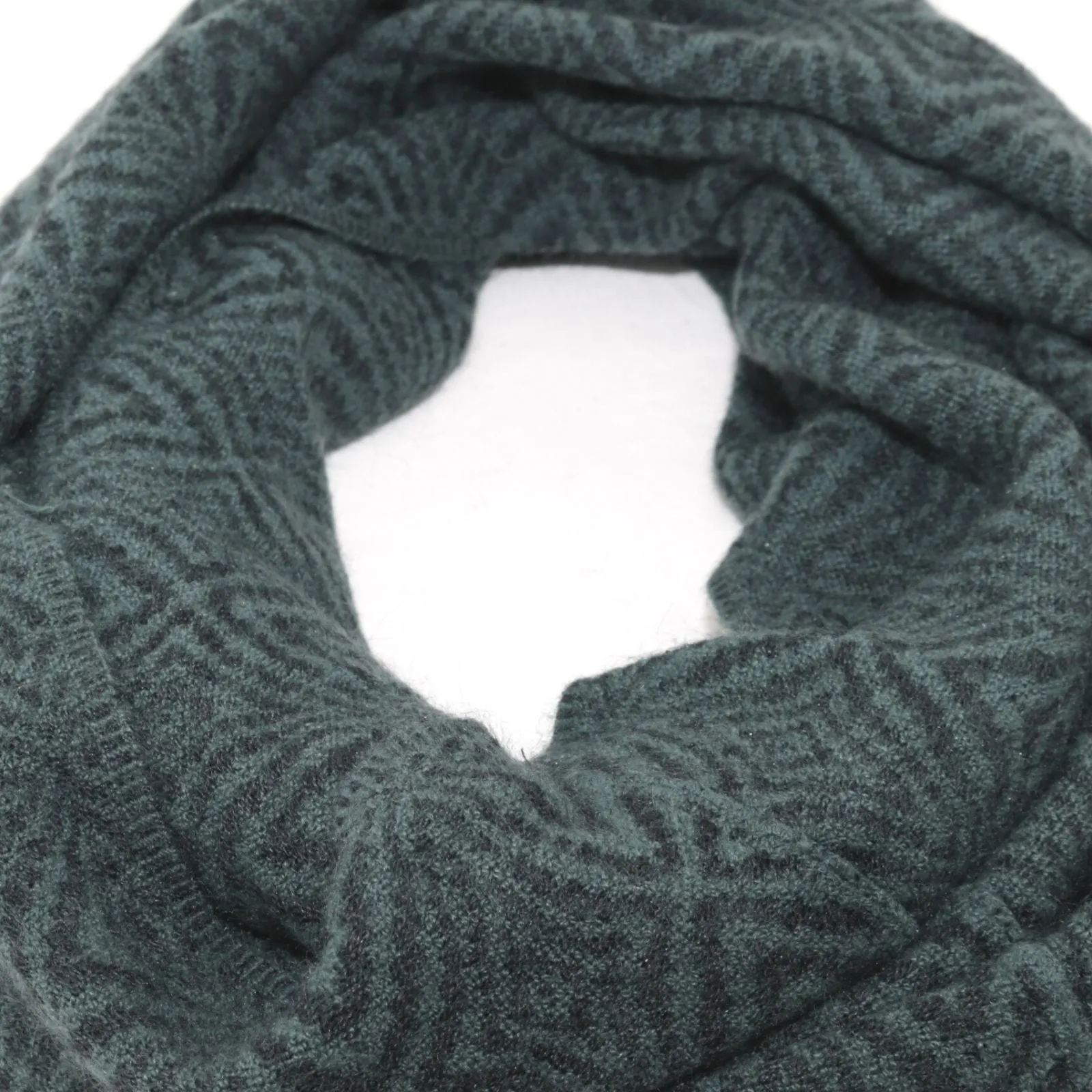 Olive Green Alpaca Infinity Scarf
