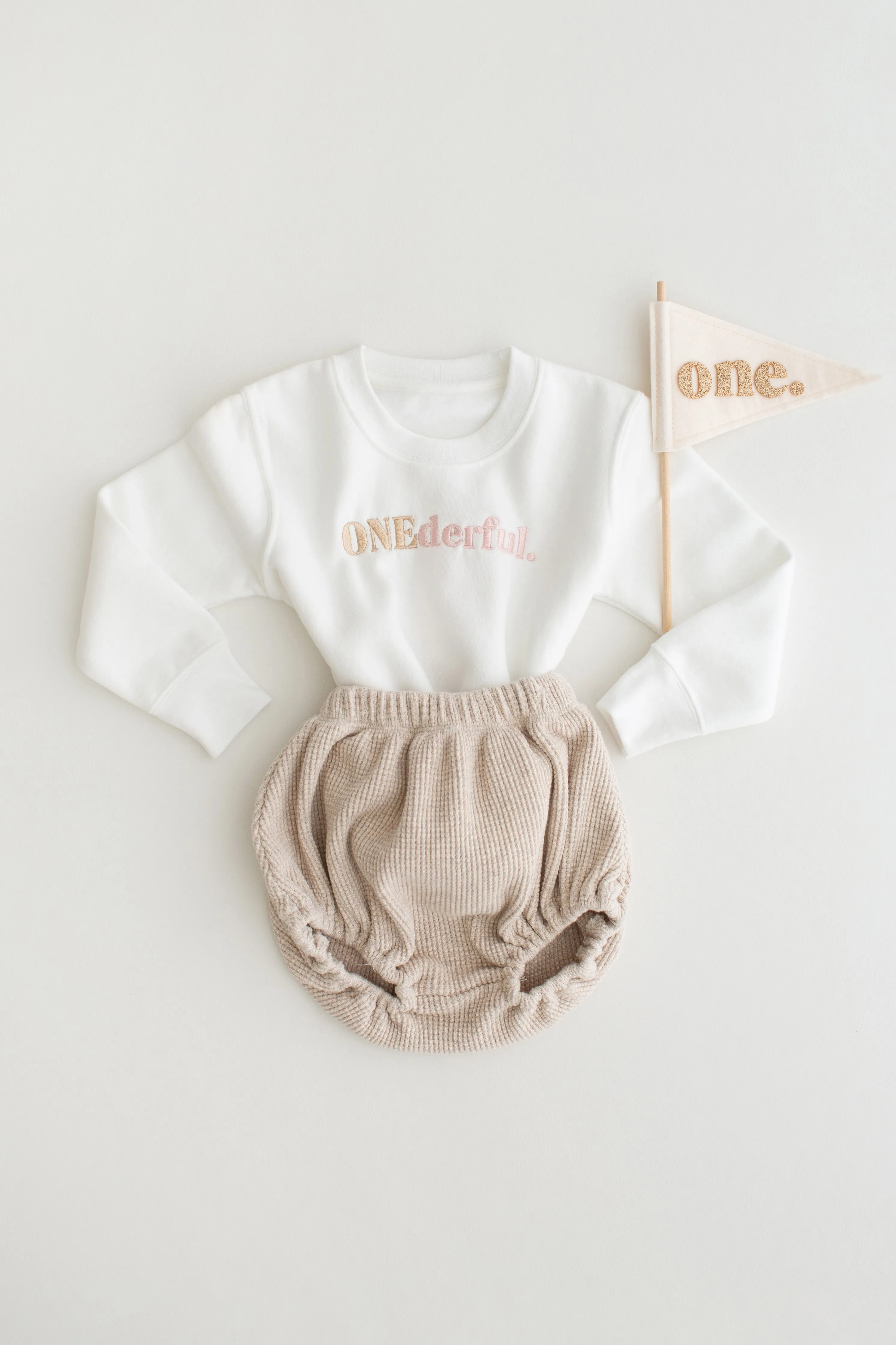 Onederful Birthday Sweatshirt - Embroidery