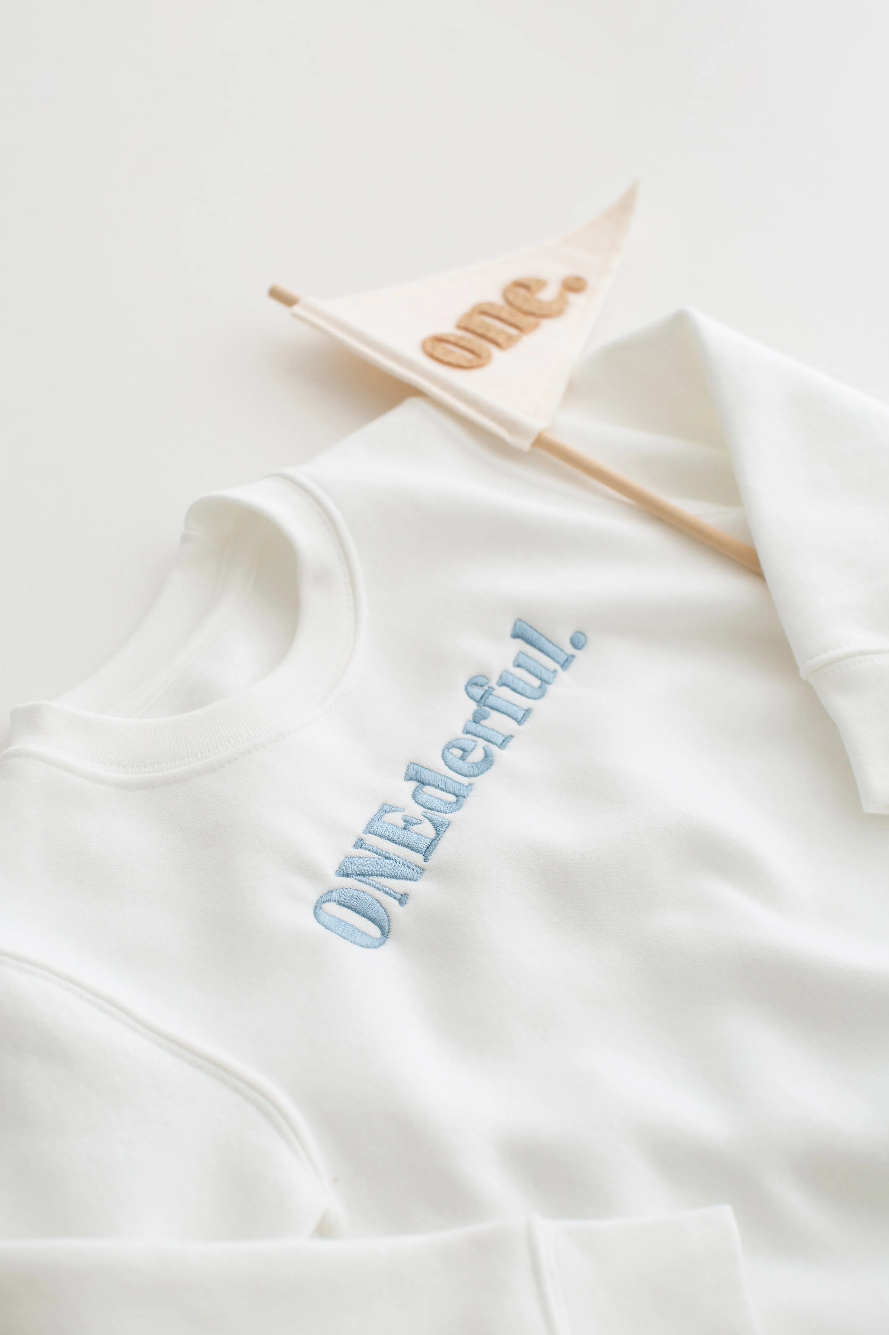 Onederful Birthday Sweatshirt - Embroidery
