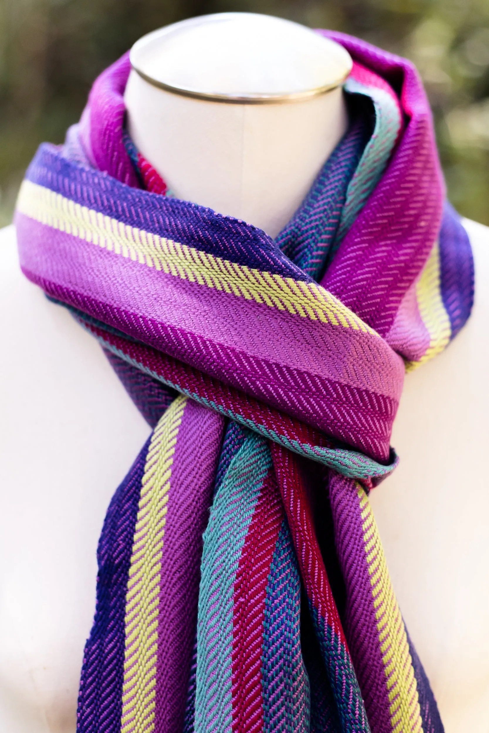 Orchid Woven Scarf