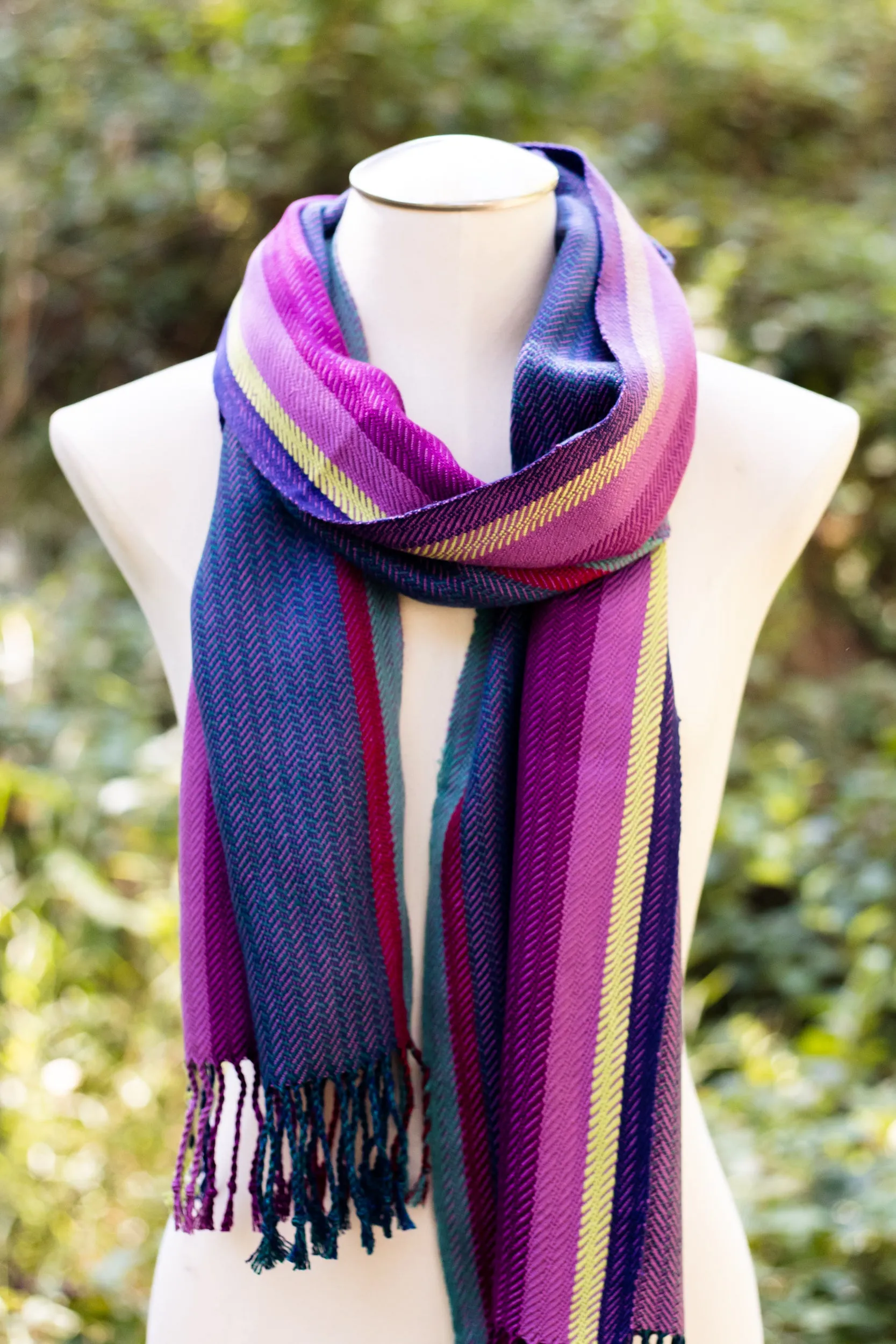 Orchid Woven Scarf