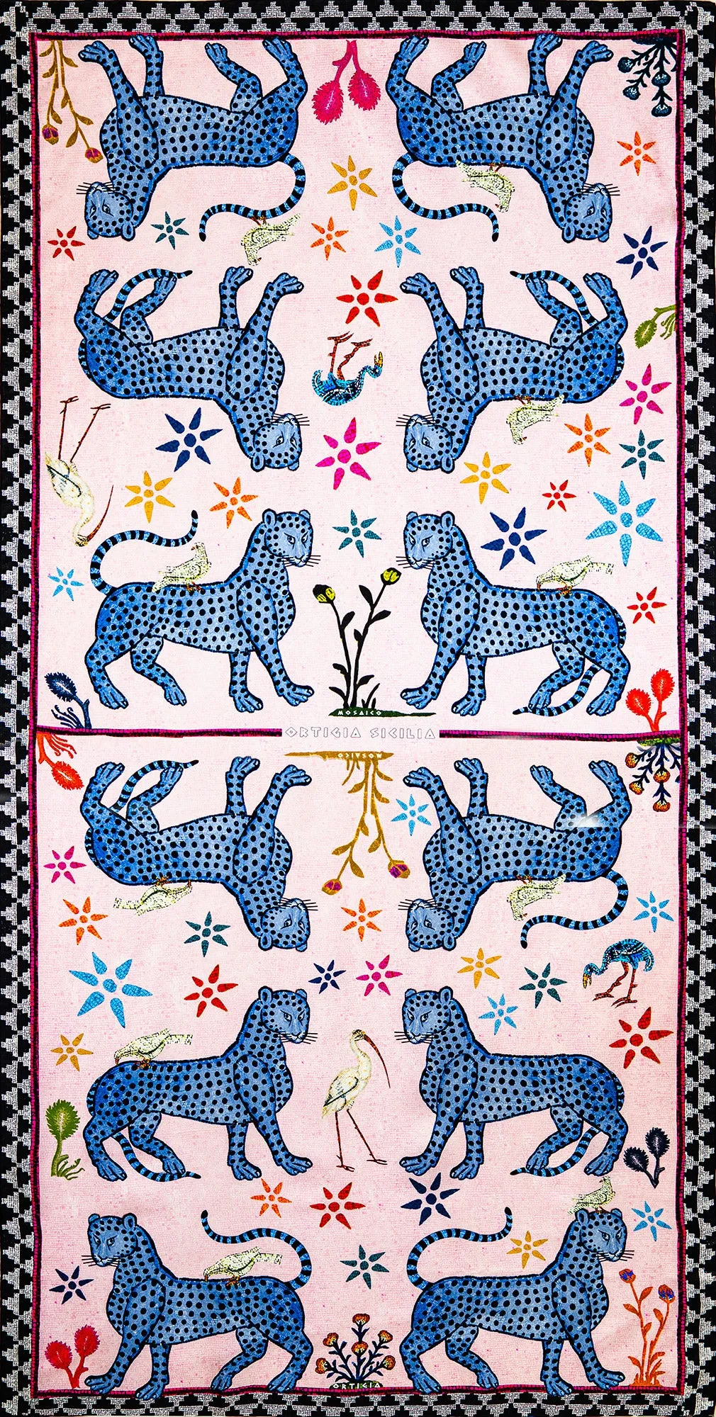 Ortigia Scarf - Mosaico Perla