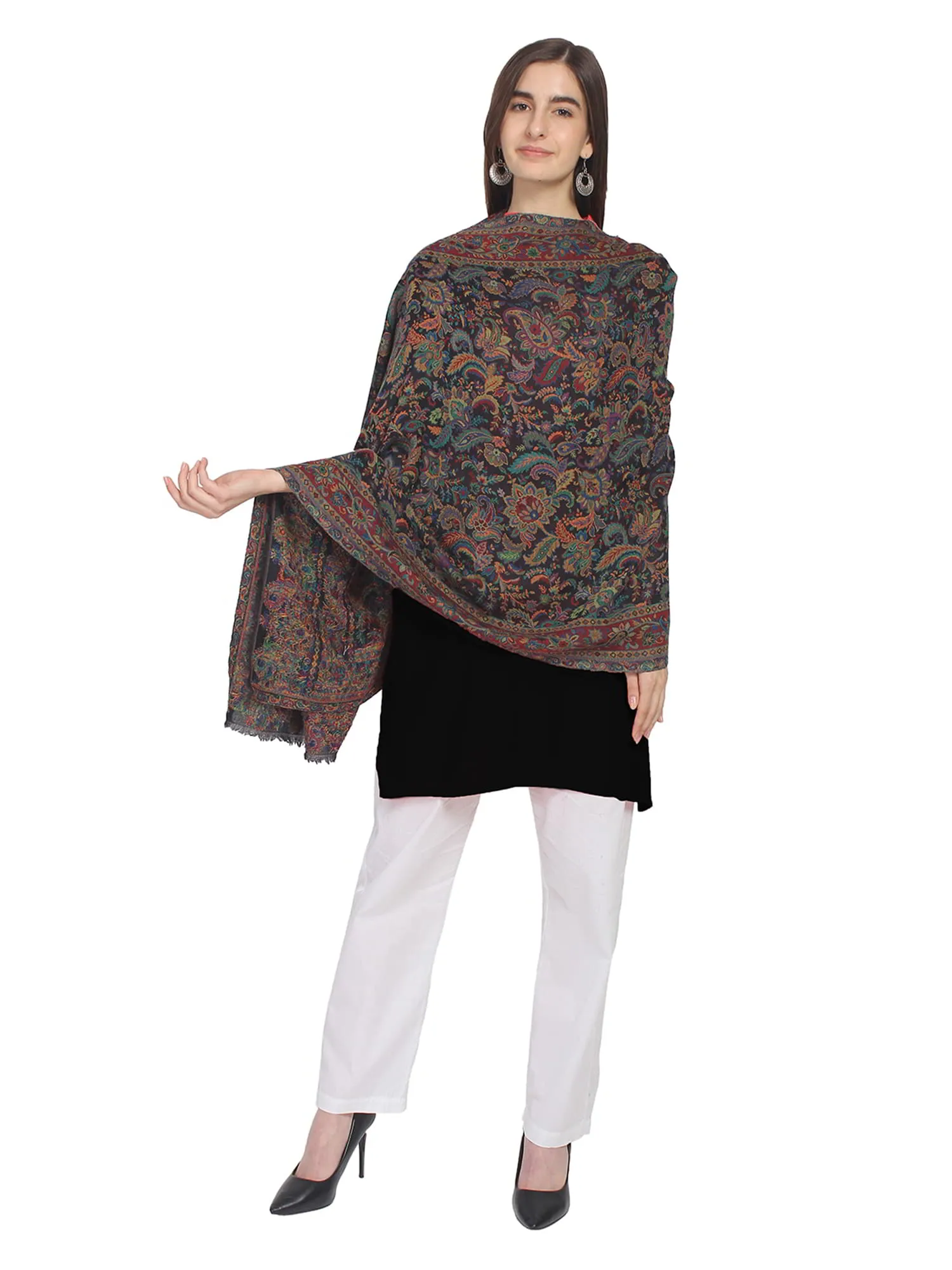 Paisley Wool Shawl