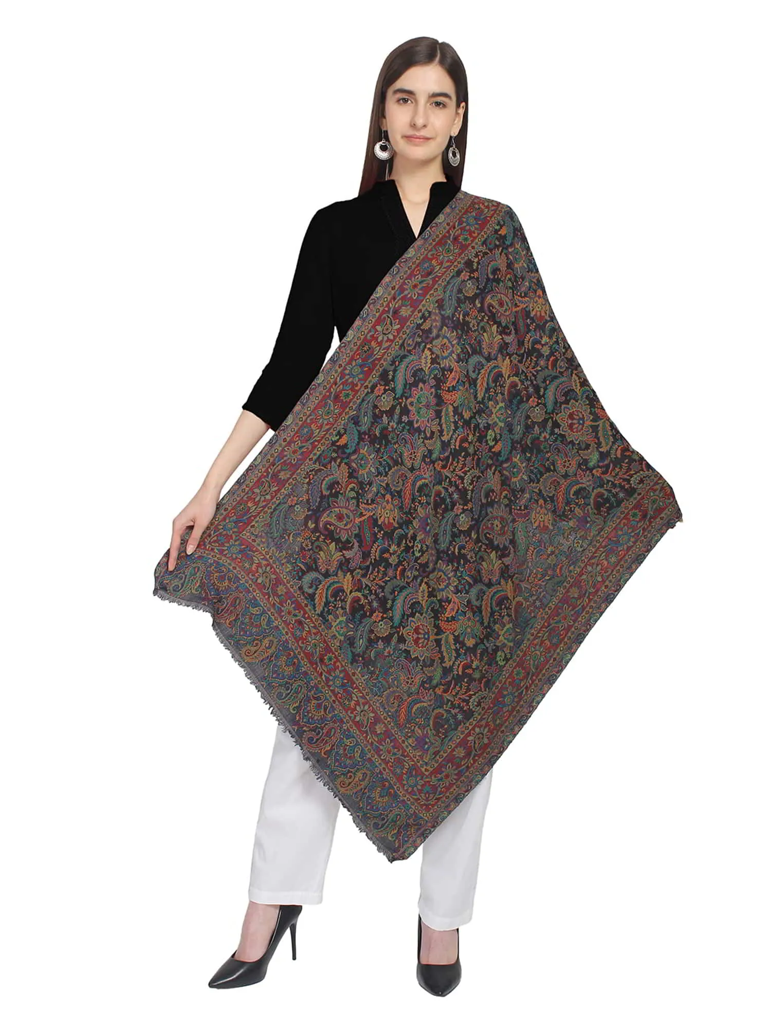 Paisley Wool Shawl