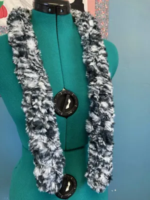 Panda Scarf Faux Fur