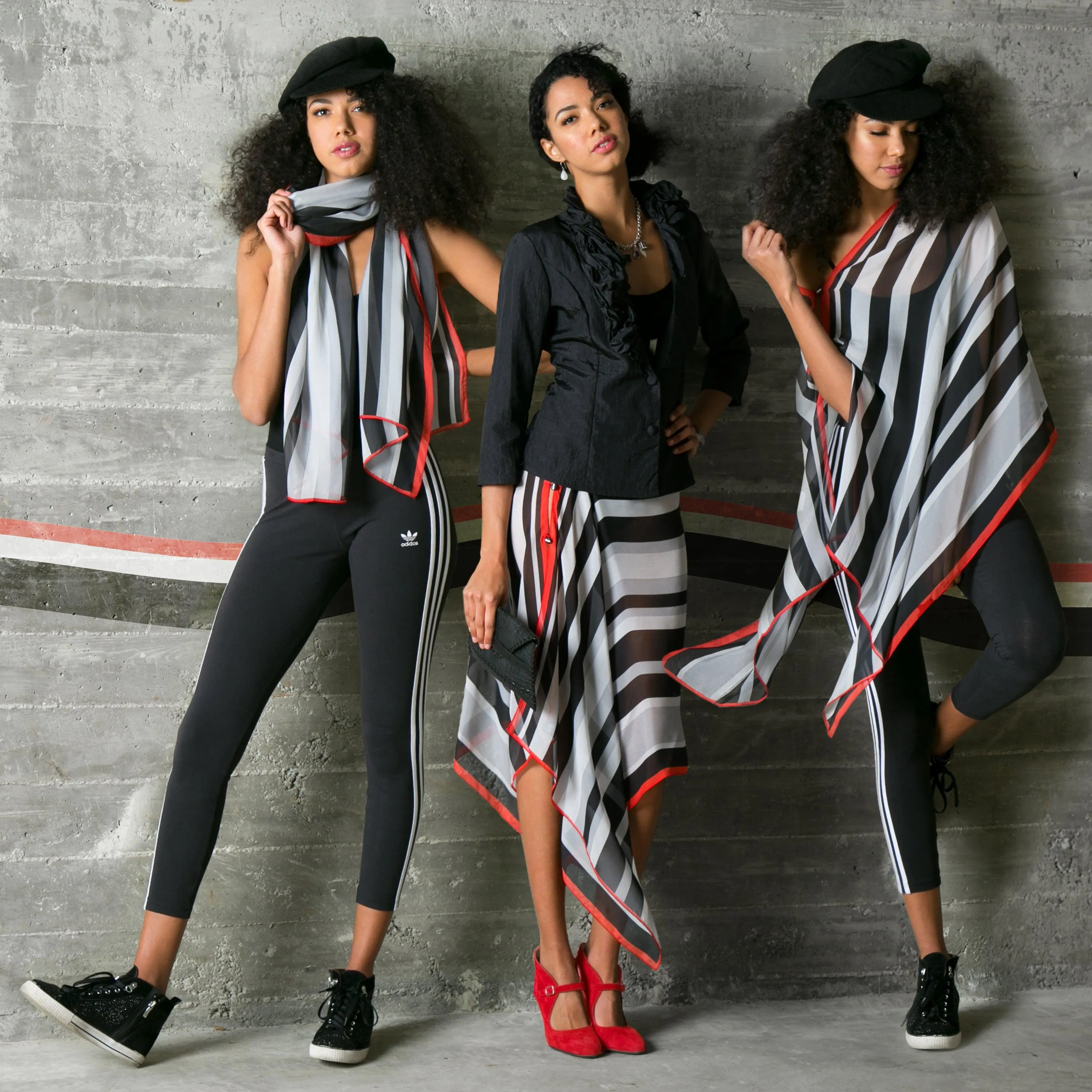Passion Silk Chiffon Scarf Wrap