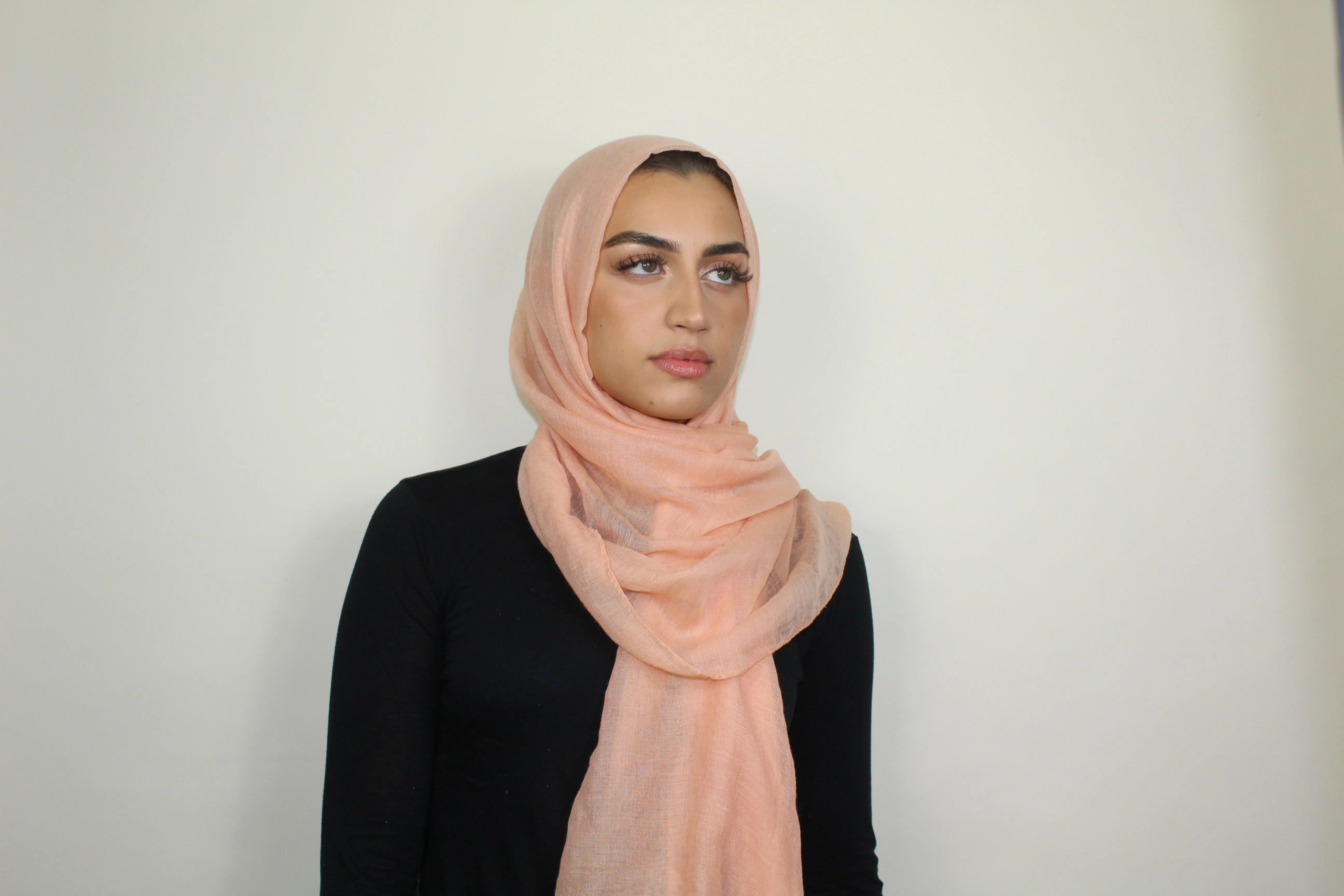 Peach Scarf