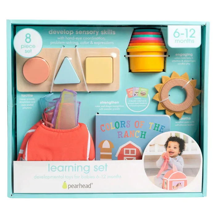 Pearhead Developmental Toys Learning Set - 6-12 Months