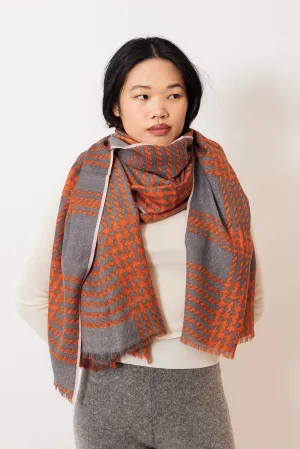 Épice Tweed Check Shawl