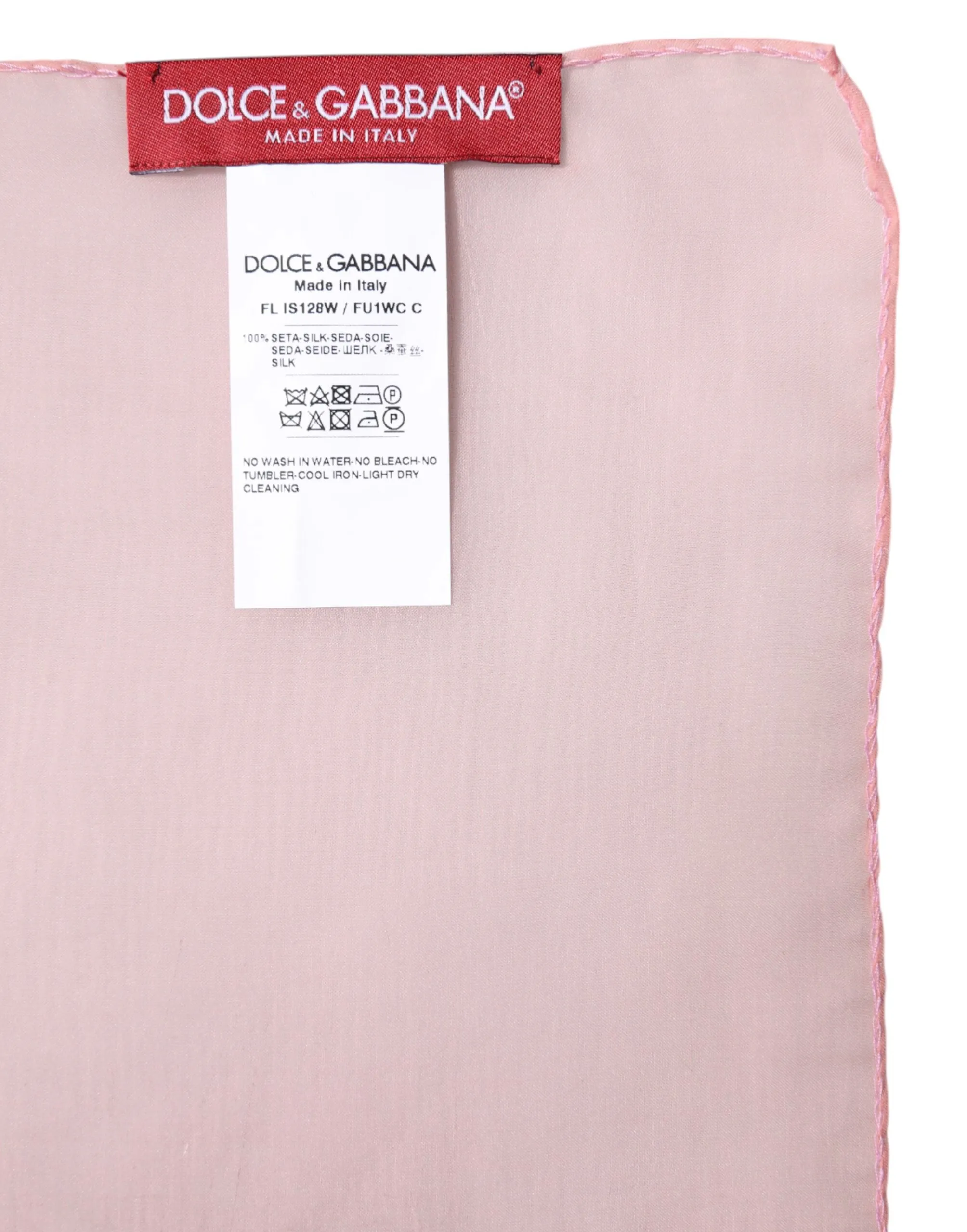 Pink Silk Rectangle Women Wrap Shawl Scarf