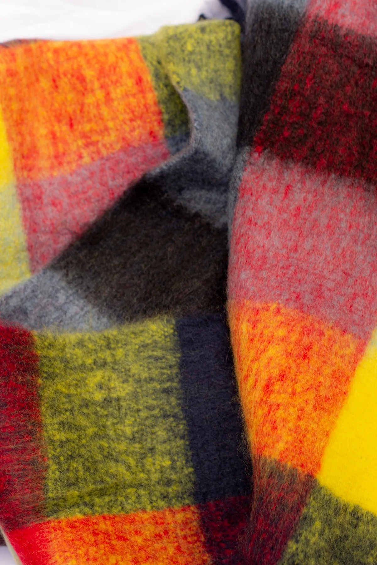 Plaid Warm Wrap Scarf