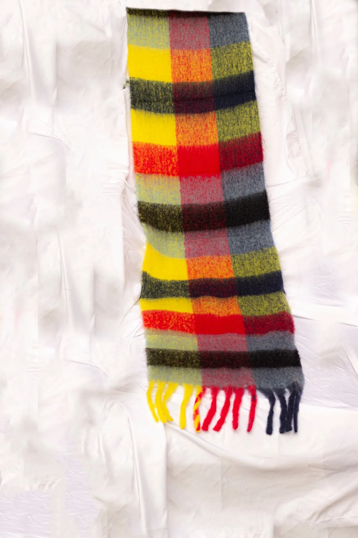 Plaid Warm Wrap Scarf