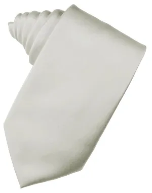 Platinum Noble Silk Necktie