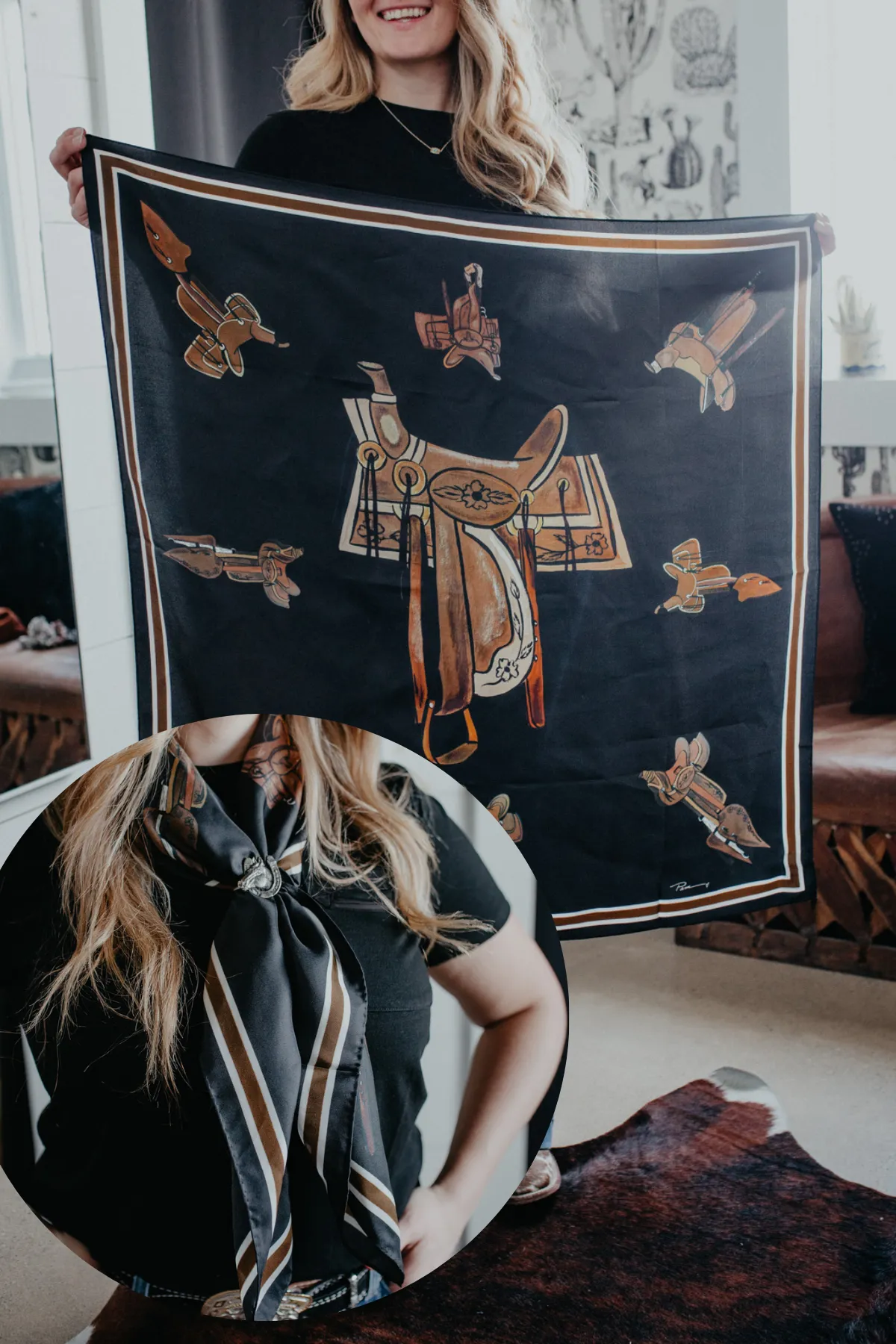 Premium Silk 35x35" Wild Rags (10 Prints)