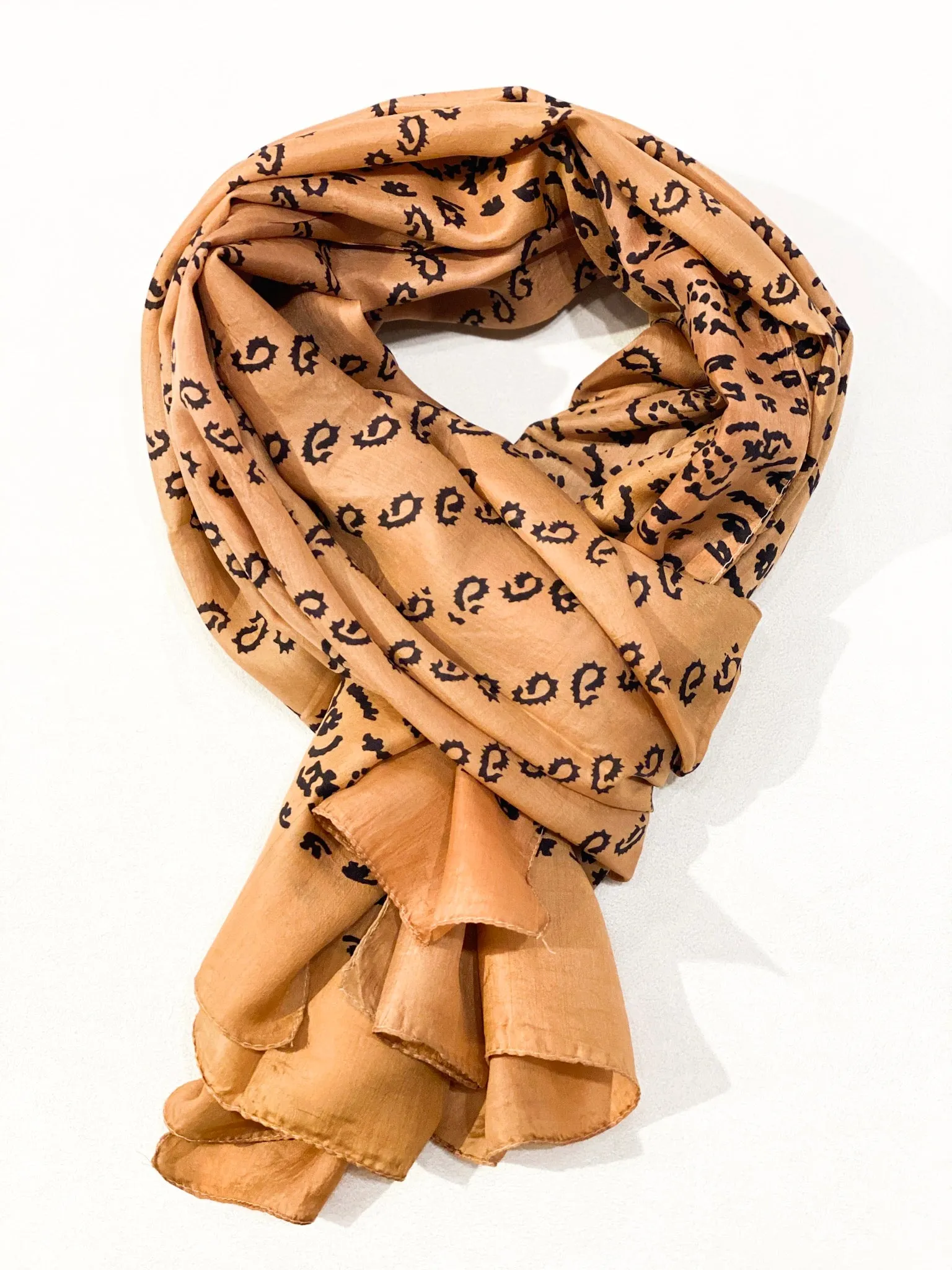 PRINTED FINE SILK