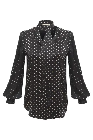 Printed Jocelyn Shirt Black