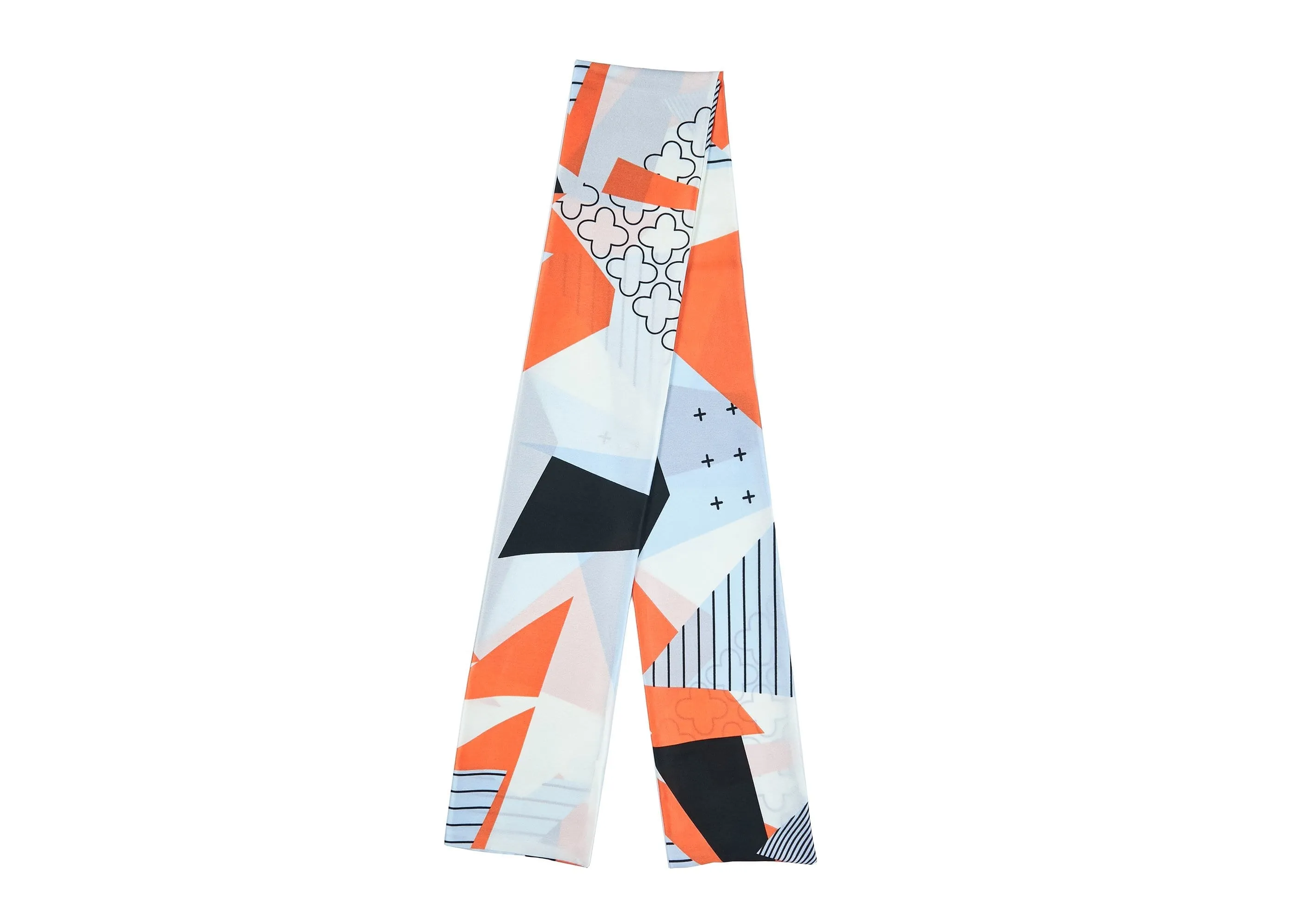 Printed Long Rayon Silk Scarf Multiple Patterns And Colours