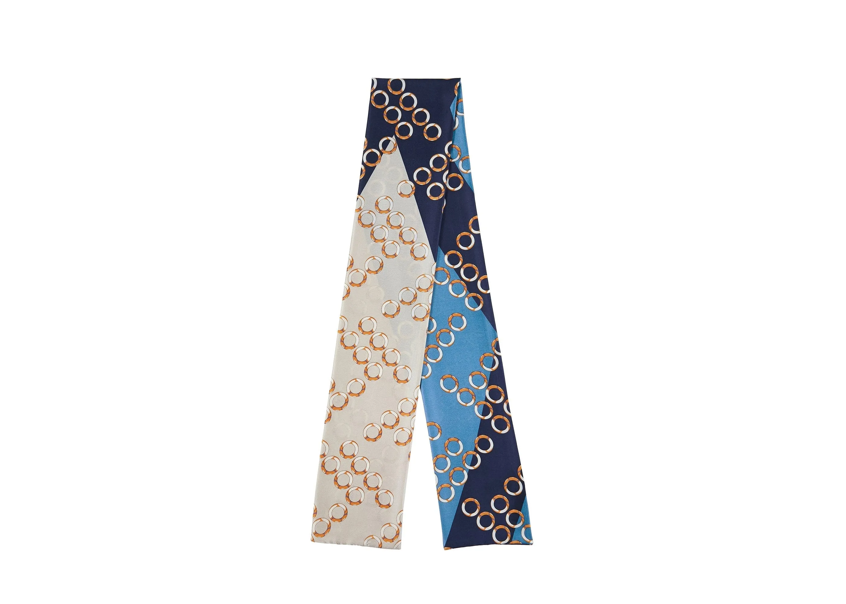 Printed Long Rayon Silk Scarf Multiple Patterns And Colours